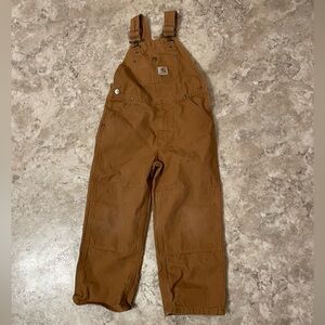 Carhartt Kids Brown Overalls Size 6